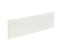 Wall Protection Skirting Line 2M Foam Cotton with 3D Wall Sticker and Thickened Anticollision Strips for Damage Prevention (white)