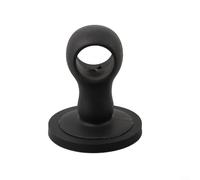Wall Protector Door Stopper Using Silicone Gel and Magnetic Suction to Prevent Marks and Damage from Door Knobs and Handles (black)