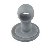 Wall Protector Door Stopper Using Silicone Gel and Magnetic Suction to Prevent Marks and Damage from Door Knobs and Handles (grey)