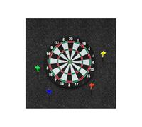 Wall Protector for Dartboard | 9 Pieces Spliced Self Adhesive Protection | Felt Backing for Dartboard, for Daily Use Indoor Home Living Room Bedroom Apartment Play Sport