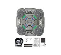 Wall Punch Trainer - Music Reaction Boxing Device, Wireless Usb Powered Training Panel, Adjustable Speed Workout Equipment | Designed Children Boys Sports Lovers Gym Playroom Active Practice