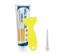 Wall Repair Agent with Scraper, Drywall Patch Wall Repair Cream, Weatherproof Restorer Repair Quick Easy Solution Self-Adhesive Drywall Putty Scra Repair Tool, 120g
