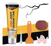 Wall Repair Cream, Mildewproof Wall Repair Agent Kit Wall Filler White Drywall Patch for Repairing Crack, Holes, Peeling, Graffiti, Quick Drying Repair Filler Paste (100g)