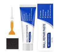 Wall Repair Kit for Drywall - Complete Home Maintenance Set | Contains Filling Compound, Scraper, Sanding Tool Applicator, Supports Quick Fixes for Small Holes, Nail, Scratches 1.77x1.69x6.5 in