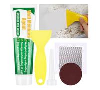 Wall Repair Kit, wall filler repair kit, Quick Drying & Waterproof Mending Agent With Mesh Patch, Sandpaper, Scraper, Effectively Scratches, Nail Holes, Cracks, Graffiti