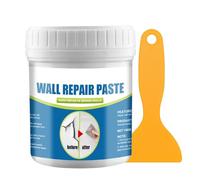 Wall Repair Paste Kit Drywall Repair Cream, 100g Wall Mending Agent With Scraper, Quick & Easy Ready Mixed Repairing Agent Covering Stain, Walls Holes, Peeling, Graffitis, Cracks, Plasterboard, Brick