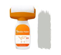 Wall Repair Roller Brush, 500g Wall Repair Roller Paint, 2 in 1 Wall Paint Touchs Up White Walls Repair Roller Brush with Wall Repair Paste for Kitchen, Bedroom, Living Room and Playroom