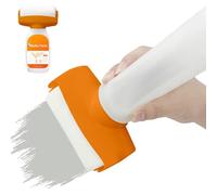 Wall Repair Roller Brush, 500g Wall Repair Roller Paint, Wall Mending Agent with Roller, Quick Dry Small Wall Repair Paste Roller for Kitchen, Bedroom, Living Room, and Game Room