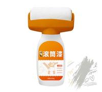 Wall Repair Roller Gray, Wall Repair Rolling Brush, Roller Wall Patching Brush, Household Wall Small Roller Paint Brush for Dining Room, Living Room