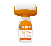 Wall Repair Roller - Small Portable Brush, Compact Correction Tool | Easy to Use Paint Roller for Bathroom, Kitchen, Bedroom, Toilet and Touch Up