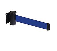 Wall Retractable Barrier Steel 5 cm Blue