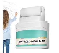 Wall Rolling Paint - House Restoration Roller for Ceiling Repair | 50g Water Based Formula with Fast Drying, Smooth Coverage, Easy Application for Flat Walls Home Apartment