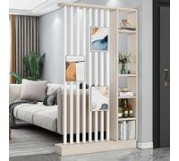 Wall Room Divider Cabinet - Storage Bookshelf with Shelves Temporary Partition for Home Office & Dorm - Versatile Display & Space Solutions