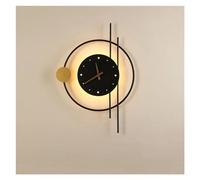 Wall s Art Clock Design Sconce - Aisle Bedroom Living Room Background Decor Light Lighting