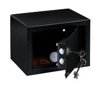 Wall Safe Mini Cash Box Key Lock Box Security Cabinet Floor Jewellery 17x23x17cm