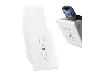 Wall Safe with a Hidden Socket - Hidden Wall Sockets | Split Cosensafe, Storage Solution Socket with a Key Lock, Versatile Hiding Spaces, Practical, Safe, Hide