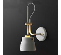 Wall Sconce Black Industrial Wind E27LED Light Source Indoor Bedroom Room Bedside Wall Lamp Installed Living Room Dining Room Decoration Lamp Wall Lamp Coffee Room Study Attic Boy Room Waterproo