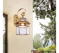 Wall Sconce E27 Edison Industrial Balcony Garden Wall Light, Wall Mounted Lighting Fixtures Decoration, European Waterproof Outdoor Living Room Wall Lamp Waterproof