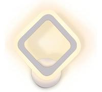 Wall Sconce, European Light Simple - Sconce Lamp Diamond Acrylic Lights Cold Warm Neutral White LED Iron Bracket Lighting Compatible with Kind