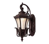 Wall Sconce European Outdoor Retro Wall Light Rain-proof Garden Cirrodor Gazebo Villa Garden Lighting Fixtures Yard Gateway Door Wall Lamp E27 Die-cast Aluminum Glass Wall Spotligh