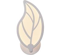 Wall Sconce, European Wall Light Minimalist - Modern Sconce Lamp White Leaves Acrylic Lights Cold Light Warm Neutral LED Iron Bracket Lighting Compatible