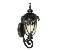 Wall Sconce IP65 Waterproof Outdoor Wall Light, Die-cast Aluminum Up and Down Wall Light Exterior Light Fixture for Balcony Courtyard Garden (1 Pack)