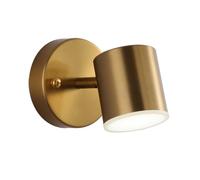 Wall Sconce LED Bedside Gold Lighting Wall Mount Reading Light Adjustable Bedroom Headboard Sconces Night Lights for Living Room Lounge Office Read