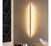 Wall Sconce LED Indoor Dimmable with Remote Control Interior Long Strip Aluminium Brightness Adjustable Stairscase Balcony Corrido