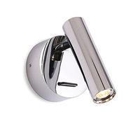 Wall Sconce LED Reading Light, 3W Modern Circular Design, 3000K Warm Light, Wall Mounted with Switch for Bedside Use