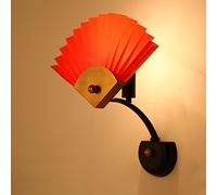 Wall Sconce Modern Creative LED Iron Metal Wall Lamp Simple Amazing Kitchen Mirror Bedroom Light Cabinet Triangle Fan Wall Light Applique Dining Bedside Cabinet Wall Sconce Waterproof