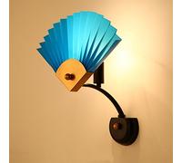 Wall Sconce Modern Creative LED Iron Metal Wall Lamp Simple Amazing Kitchen Mirror Bedroom Light Cabinet Triangle Fan Wall Light Applique Dining Bedside Cabinet Wall Sconce Waterproof