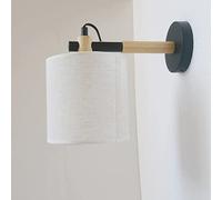 Wall Sconce Modern Wall Lamp Strong Creative Cafe Wall Light Fabric Decorative Bar Simple Living Room Wall Lantern for Bedroom Bedside Study Villa Hotel Homestay Restaurant Clothin