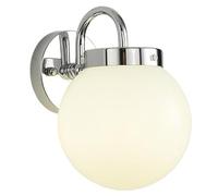 Wall Sconce Modern Wall Sconce, Mid Century Bathroom Vanity Wall Light, Small Wall Mounted Reading Lamp with Milk White Glass Shade, for Loft Bar Kitchen Living Room