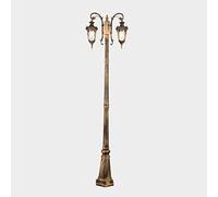 Wall Sconce Outdoor Lawn Glass Lantern Table Lamp European Garden Landscape Wall Pillar Post Light Aisle Balcony Waterproof Wall Sconce Lamp E27 Decor Street Lighting Bronze Finish