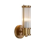 Wall Sconce/Porch Wall lamp Light Luxury Crystal Wall Lamp Bedroom Bedside Lamp Postmodern Living Room Background Wall Aisle Light Wall Vanity Light Fixture Wall Light/Vanity Wall Lamp ( Color : A )