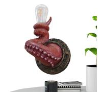 Wall Sconce - Resin Wall Mounts, Octopus Claw Sculpture, Decorative Ornament new, Light Tentacle Art Piece, Ambient Lighting, Cephalopod Artistic Sconce, Ecl