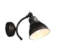 Wall Sconce Simple Wall Lamp with Adjustable Lampshades Modern E27 LED Wall Lights Indoor Home Living Room Deco Wall Lamps ORB Black Ancient Paint Process Waterproof