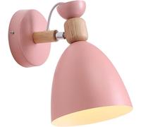 Wall Sconces 1-Light Indoor Mounted Sconce Lighting Fixture, Nordic Bedside Rotatable Reading Lights for Bedroom