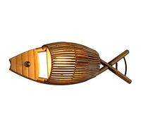 Wall Sconces Bamboo Woven Lamp - Japanese Fish-Shaped Wall Light for Creative Decor - Southeast Asia Carp Fixture for Restaurants and Hot Pot Dining