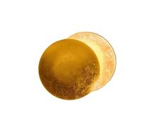 Wall Sconces Creative Moon Wall Light Indoor 360 Rotatable Eclipse Wall Wash Light Modern LED Round Wall Lamps for Aisle Hallway Corridor Bedside Living Room Wall Sconce Lighting(Yellow,20cm/7.8in) (
