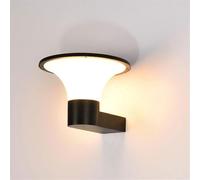 Wall Sconces, Modern Minimalist Mushroom Shape Wall Lantern IP65 Waterproof and rustproof Wall Mount Light White Acrylic lampshade Wall Light for Exterior Walls of patios and patios Wall Lamp