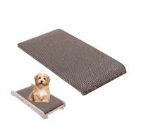 Wall Scraper for Cats - Suction Mounted Scratching Board, Vertical Claw Sharpening Board, , Damage Proof , Smooth Wood Panel Design | Couch Protection Solution for Home