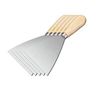Wall Scraper Putty Knife Iron Putty Knife Scraper, Wallpaper Scraper Paint Scraper Tool for Spreading Drywall Spackle & Mud, Taping, Scraping Paint,5 pcs,3.5inch (Size : 5inch)