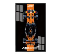 Wall Screen for Lego Technic McLaren MCL39 Car Kit Wall Mount 42228 (Car Not Included) Simple Assembly Creative Home Decoration