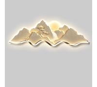 Wall Sculptures Painting 3D Wall Art Decor, Modern Home Decorations Living Room Restaurant Landscape Wall Paintings,led Light Decorative Painting Wall Lamp Painting, for Office/Hotel