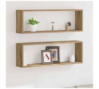 Wall Shelves Floating Rack Display Shelf Bookshelf Engineered Wood vidaXL