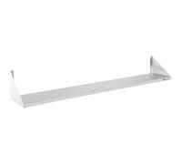 Wall Shelf 30 x 180 cm - Floating Shelves by Royal Catering Silver