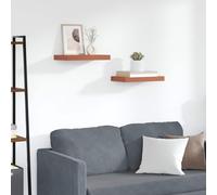 Wall Shelf 40 x 23.5 x 4 cm Red Engineered Wood Floating Decorative Indoor Shelf