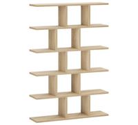 Wall Shelf 70 x 17 x 101 cm Engineered Wood Floating Shelf Wall Mounted vidaXL