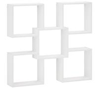 Wall Shelf 99.5 x 17 x 91 cm Engineered Wood Floating Shelf Wall-Mounted vidaXL